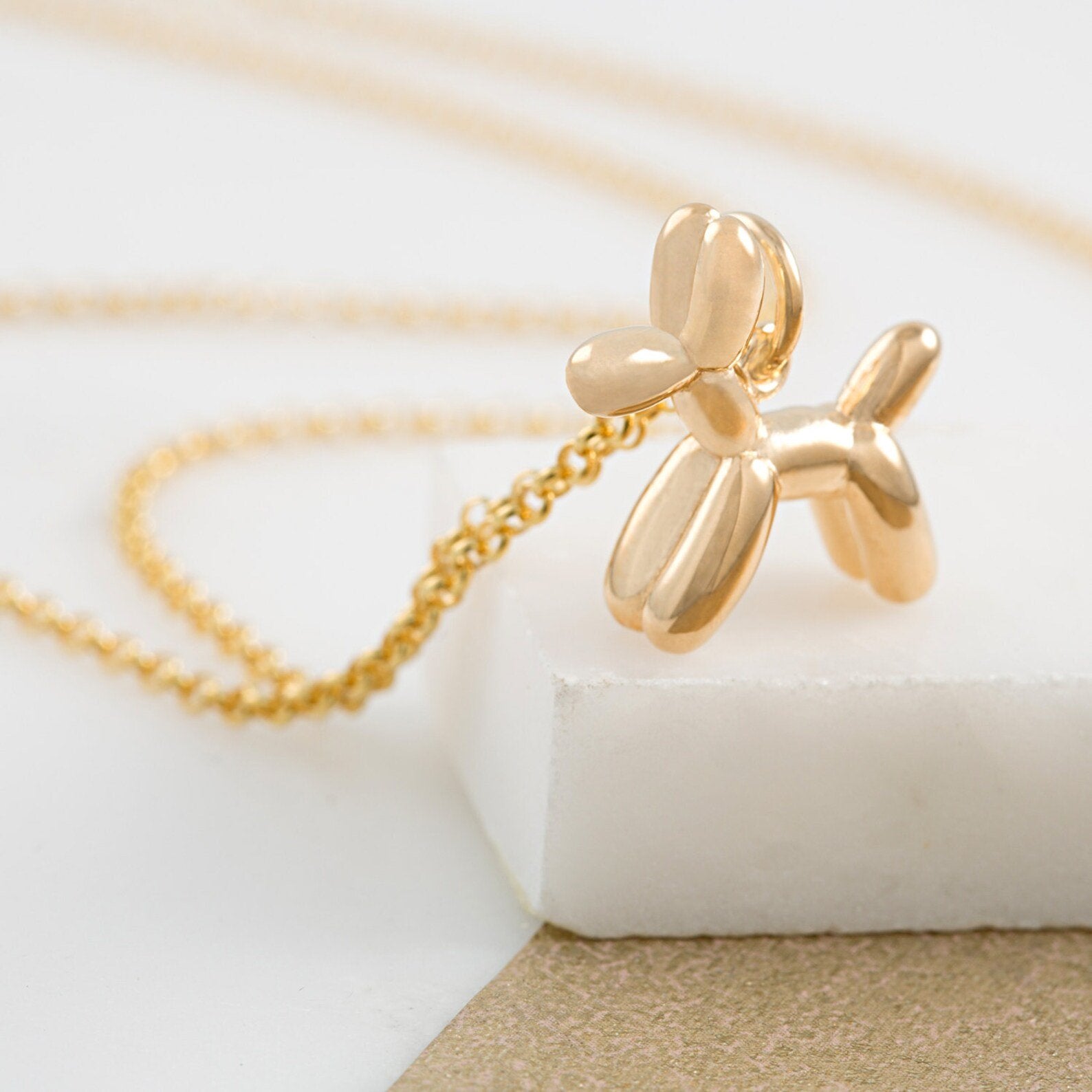 Balloon Dog Necklace