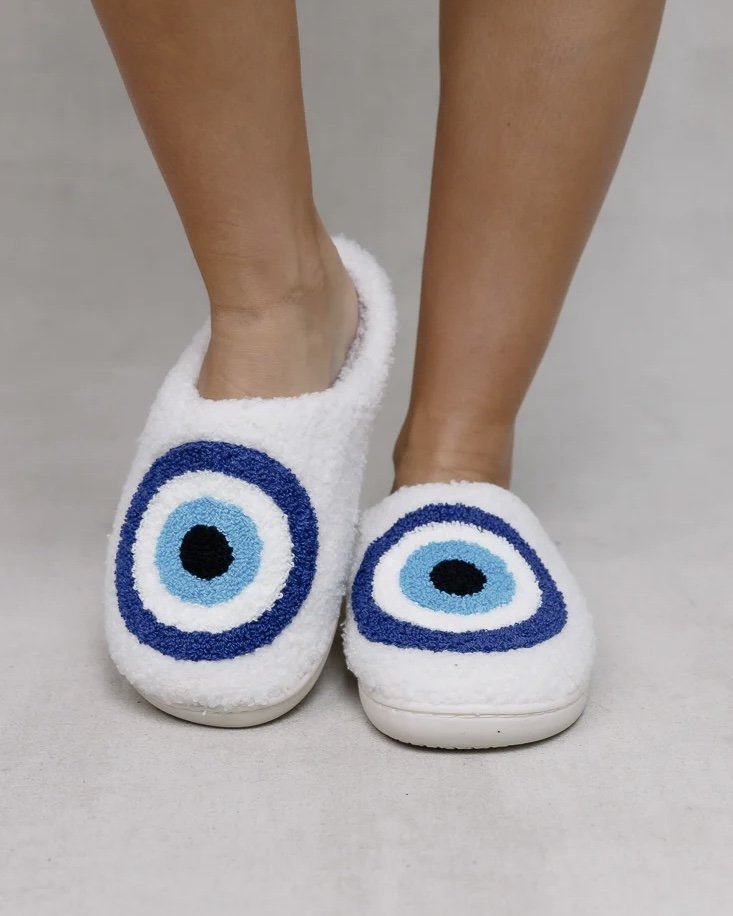 EVIL EYE SLIPPERS